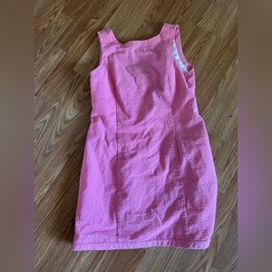 Pink Lauren James seersucker dress